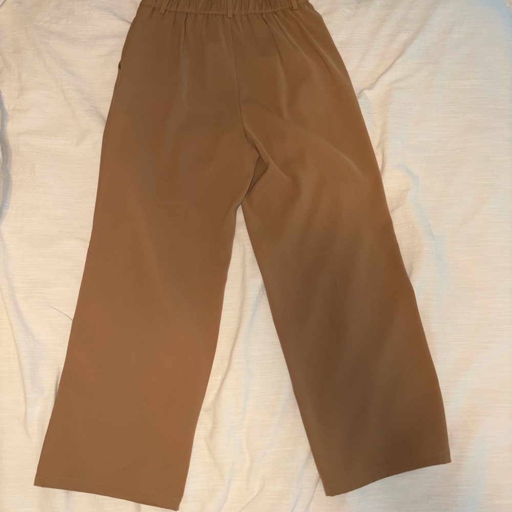 Amazon Wide Leg Women’s Pants in Camel Brown